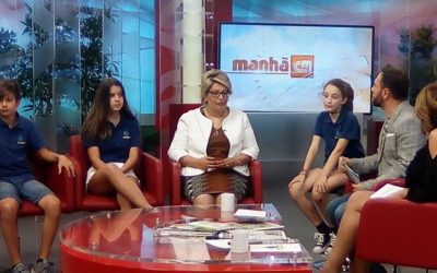 Real Colégio no programa Manhã CM, da CMTV