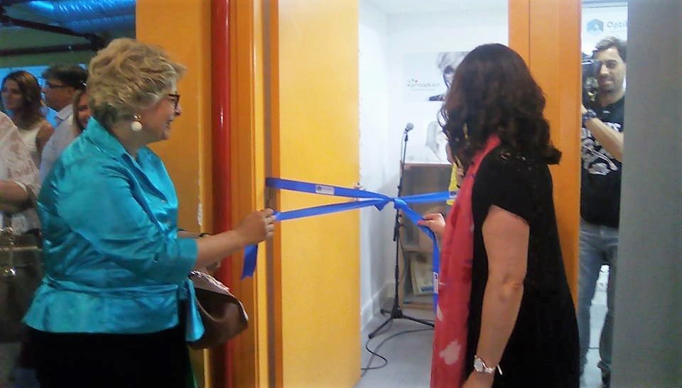 Cerimónia de inauguração da Optibest