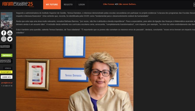 Entrevista ao Fórum Estudante