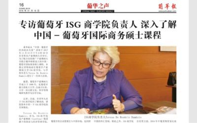 Entrevista ao jornal chinês Sino-Europe Weekly
