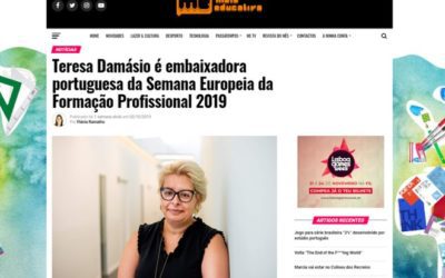 Teresa Damásio é embaixadora portuguesa da Semana Europeia da Formação Profissional 2019