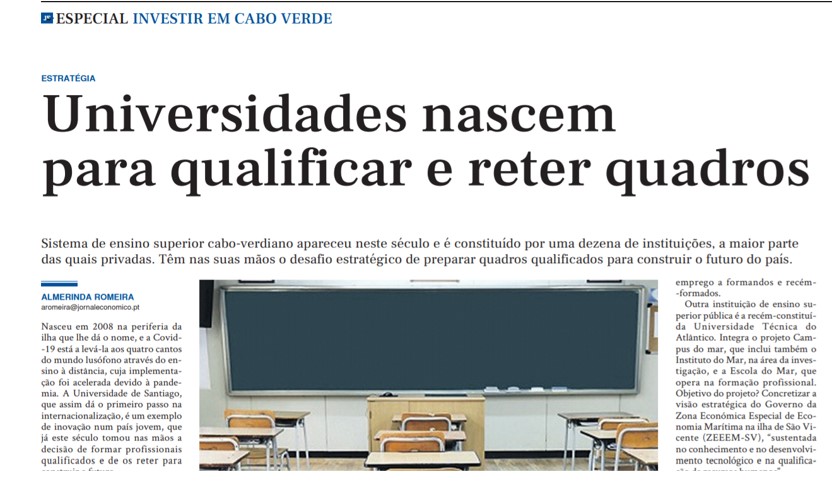 Jornal Económico - Especial Investir em Cabo Verde